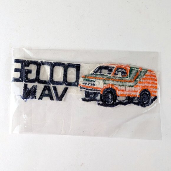 Vintage 70s/80s Dodge Van Large Patch - Picture 6 of 6